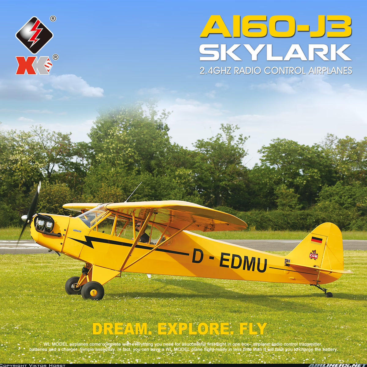 A160 5 Channel Remote Stunt Aircraft Q2648