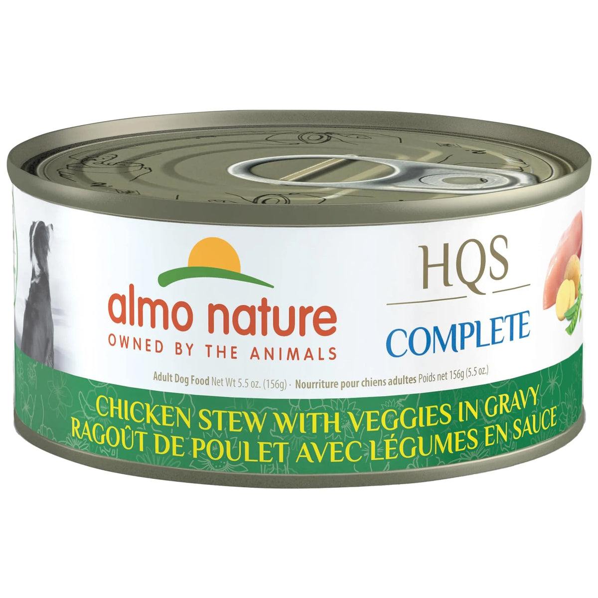 Chicken Stew With Veggies In Gravy 12 Pack 5.5 oz Cans Grain Free Adult Dog Wet Food X416986