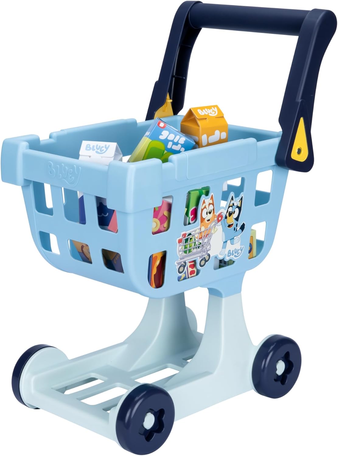 19.3 Inch Tall Shopping Trolley with 8 Cardboard Goods M118