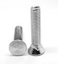 1/2x22-13 x 2 3/4x22 Grade 5 Plow Bolt #3 Flat Head Medium Carbon Steel Zinc Plated K55219
