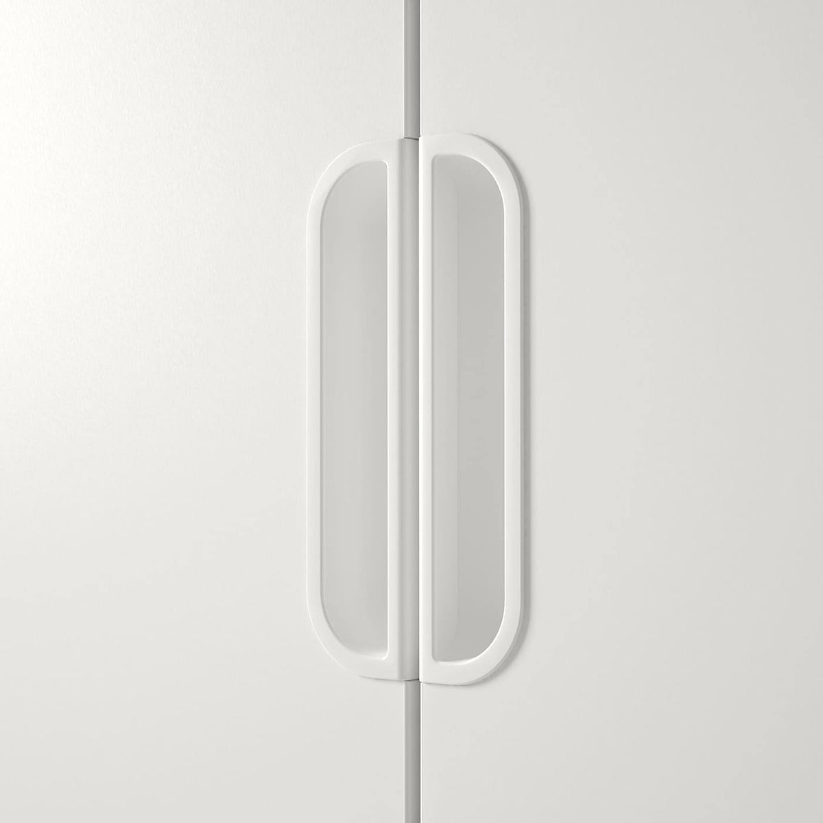 White Cabinet with Doors X73543
