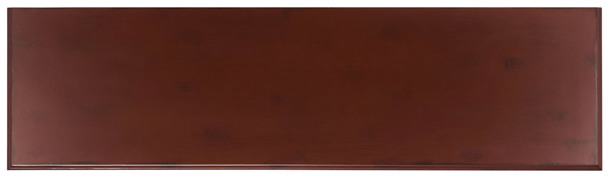 Brown Traditional Console End Table J826