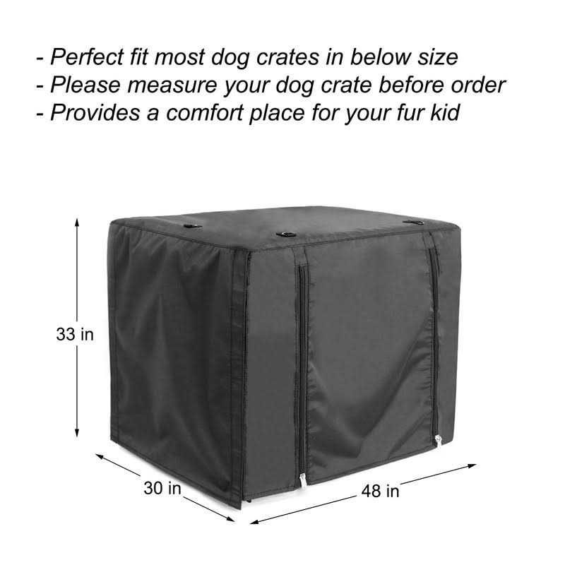 Dog Crate Cover Double Door 36 42 48 inches K3835