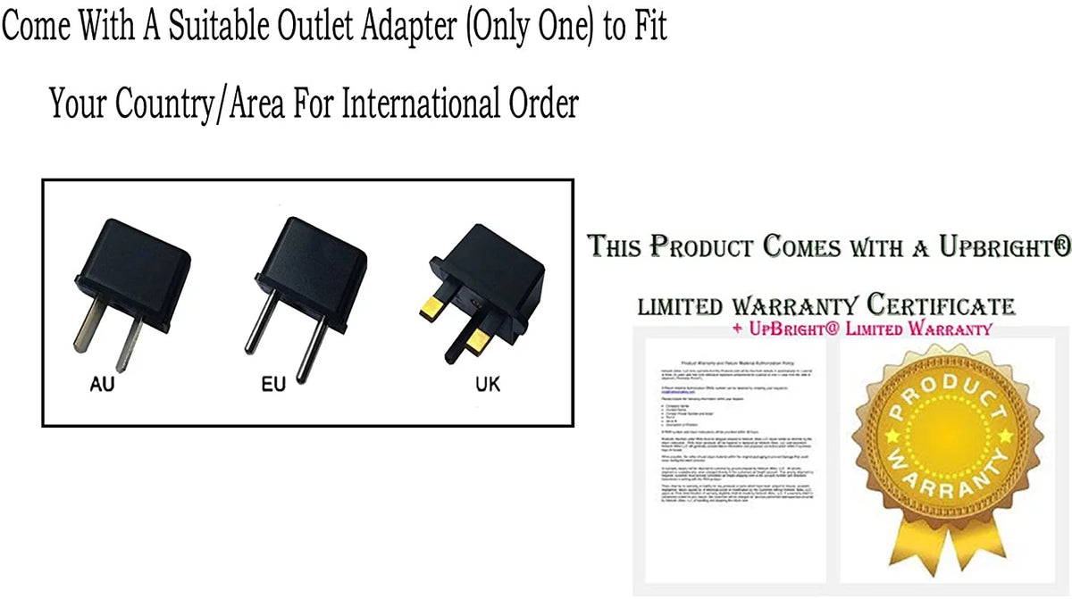AC Adapter Power Supply Cord Cable P21024