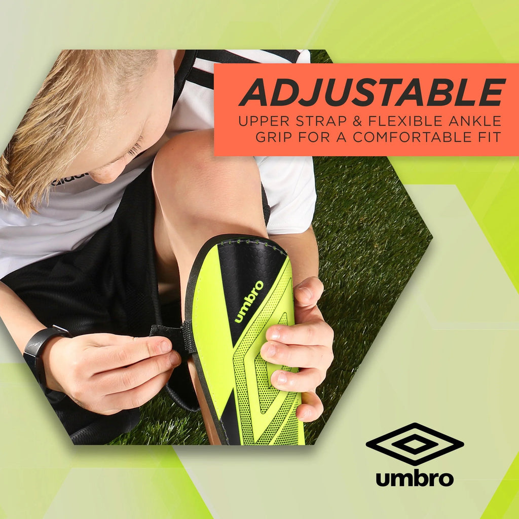 Bright Yellow Soccer Shin Guards O470