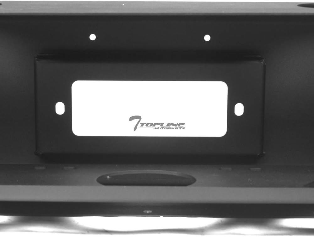 Black Steel Front Bumper W669