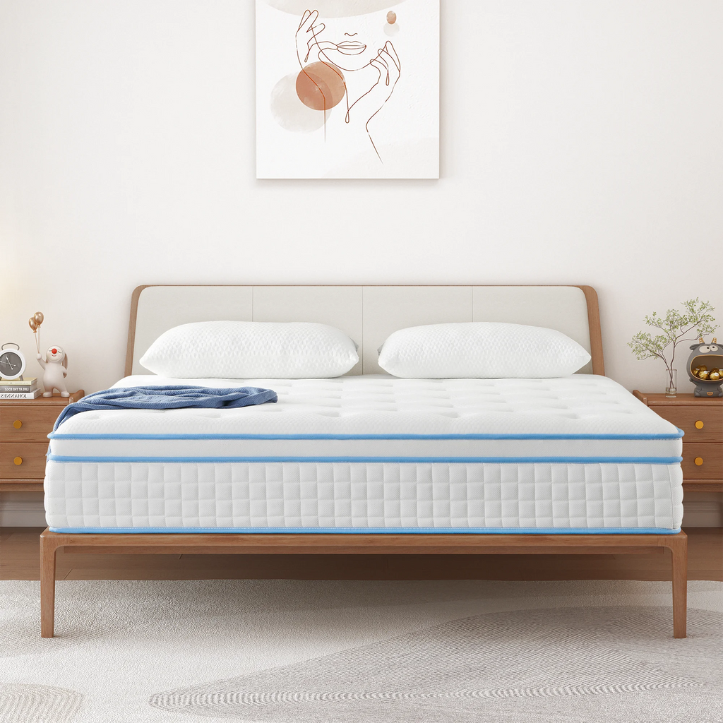 Queen 14 Inch Gel Memory Foam Innerspring Mattress G591