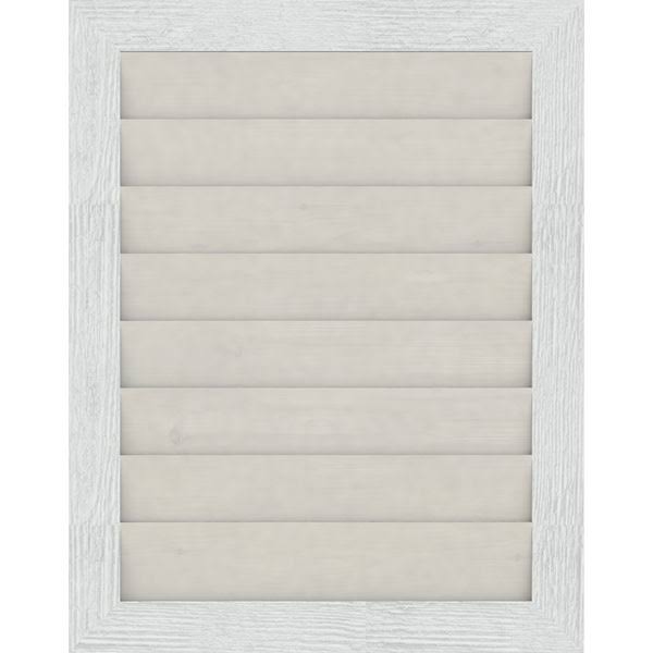 Primed Non-Functional Vertical Gable Vent B3800
