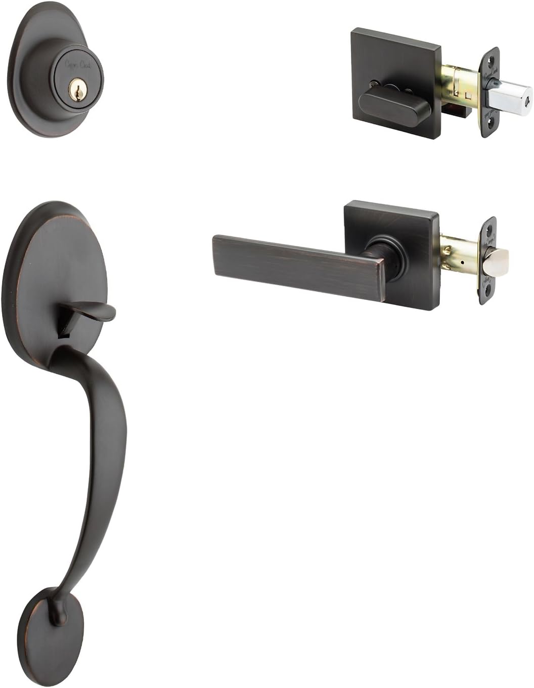 Tuscan Bronze Handleset Pack of 2 N2628