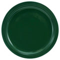 Green Stoneware Narrow Rim Plate - 36/Case M820755