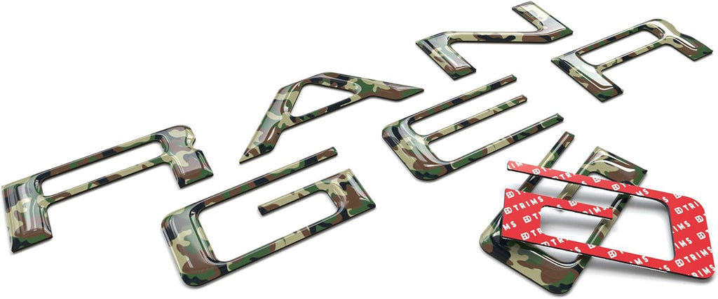 Tailgate 3D Raised Letters Pack of 2 Q98883