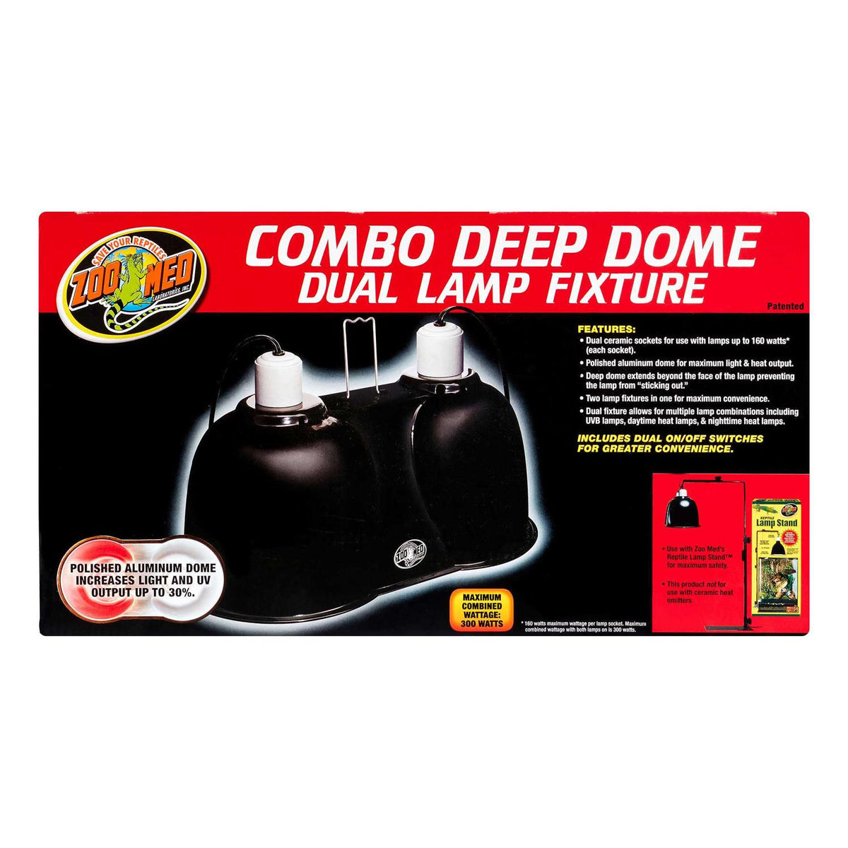 Deep Dome Dual Lamp Fixture D8795