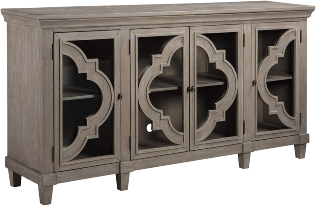 Vintage White Accent Cabinet or End Table M467019