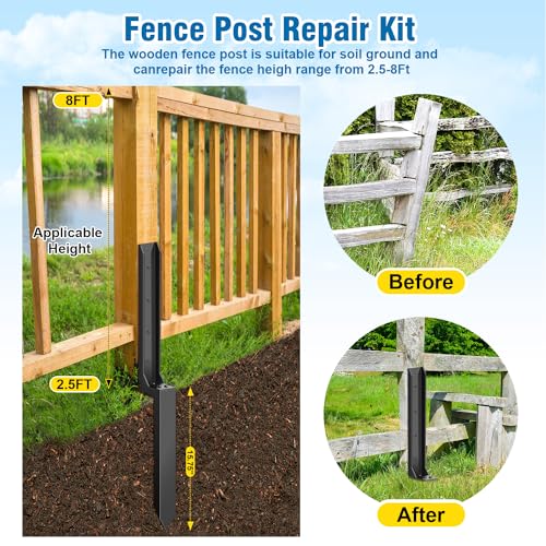 Heavy Duty Fence Post Repair Kit M199