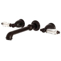 Oil Rubbed Bronze Wall Mount Roman Tub Faucet A71390