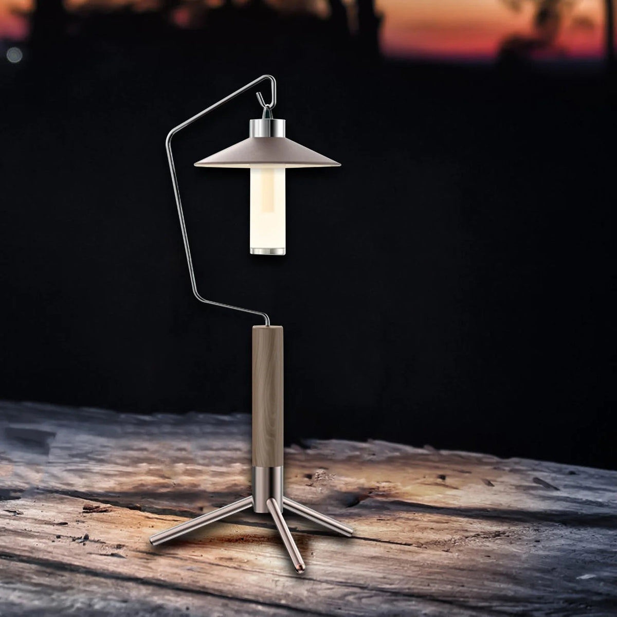 Outdoor Camping Lamp Pole Hanger Lantern Stand K6311