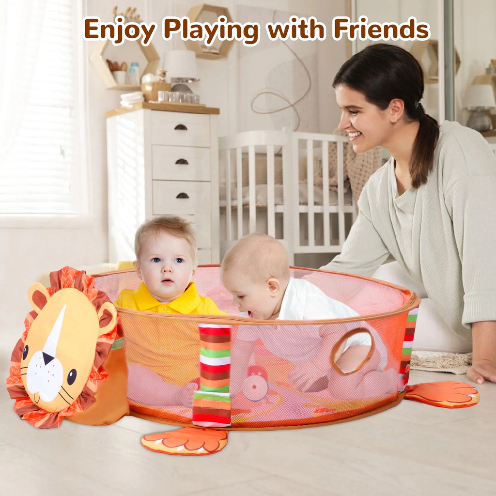Baby Play Mat with 4 Hanging Toys 30 Balls P284191