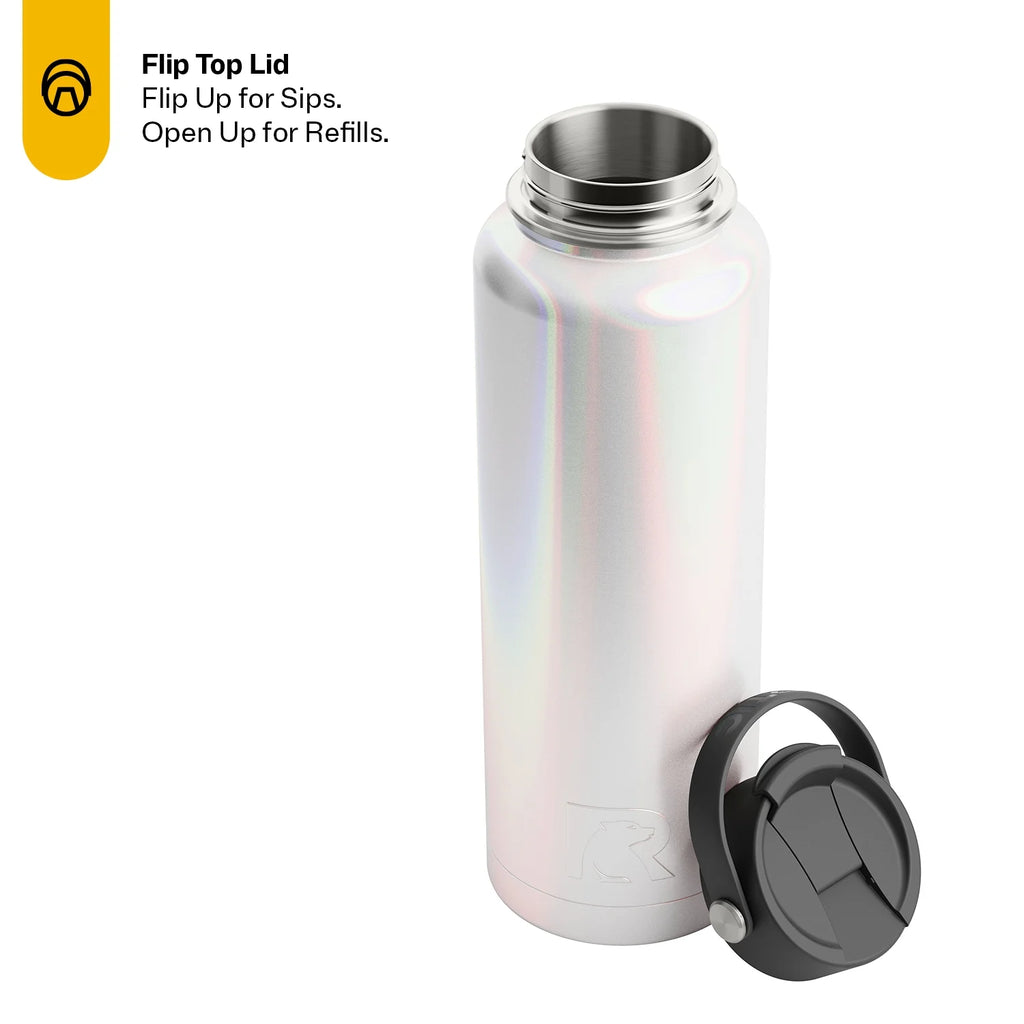 40 oz Stainless Steel Insulated Bottle with Wide Mouth Lid G453