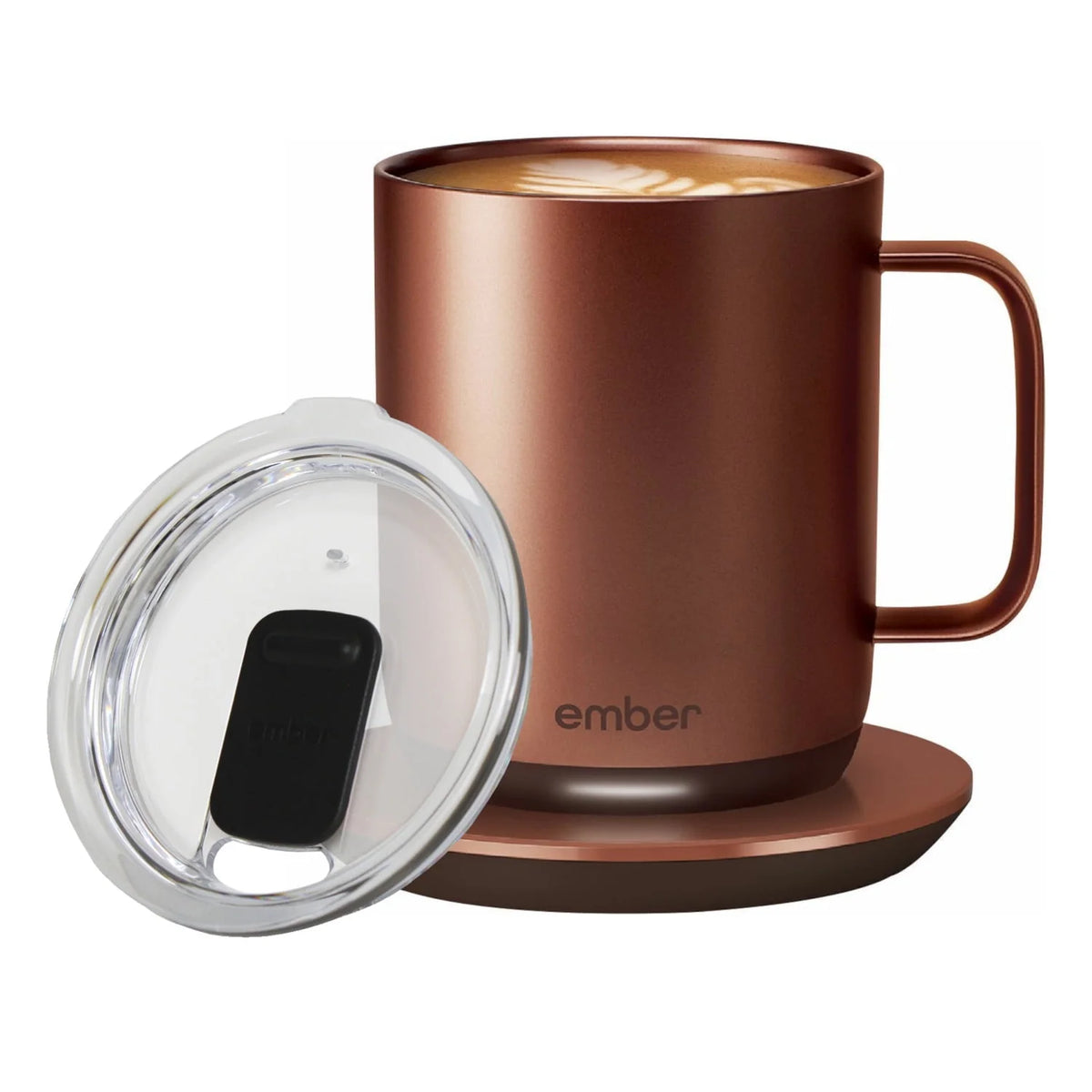 14 oz Grey App Controlled Heated Coffee Mug P211
