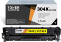 High Yield Yellow Toner Cartridge for HP CP2025 CM2320 Printer D5633