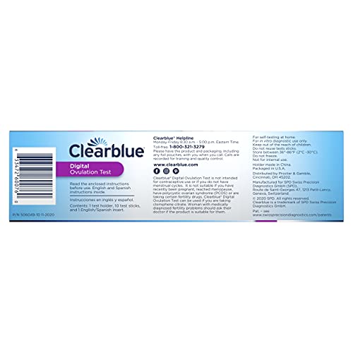 20 Digital Ovulation Tests U86550