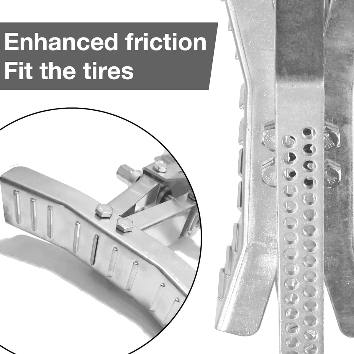 Camper Wheel Chock Stabilizer 2 Sets, RV Tire Scissor Locking X Chock, Pack of 2 Y115