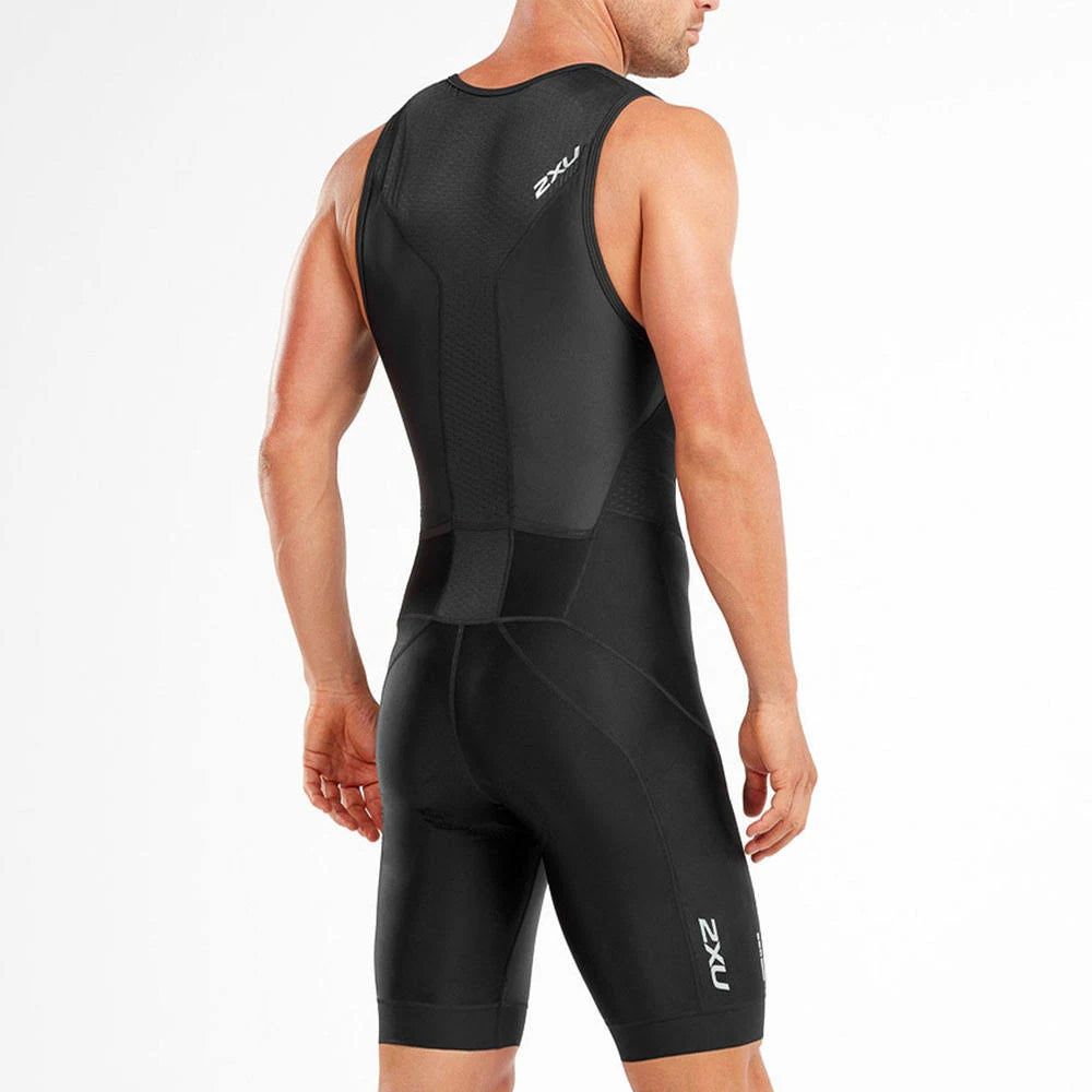 Black Front Zip Trisuit W945137