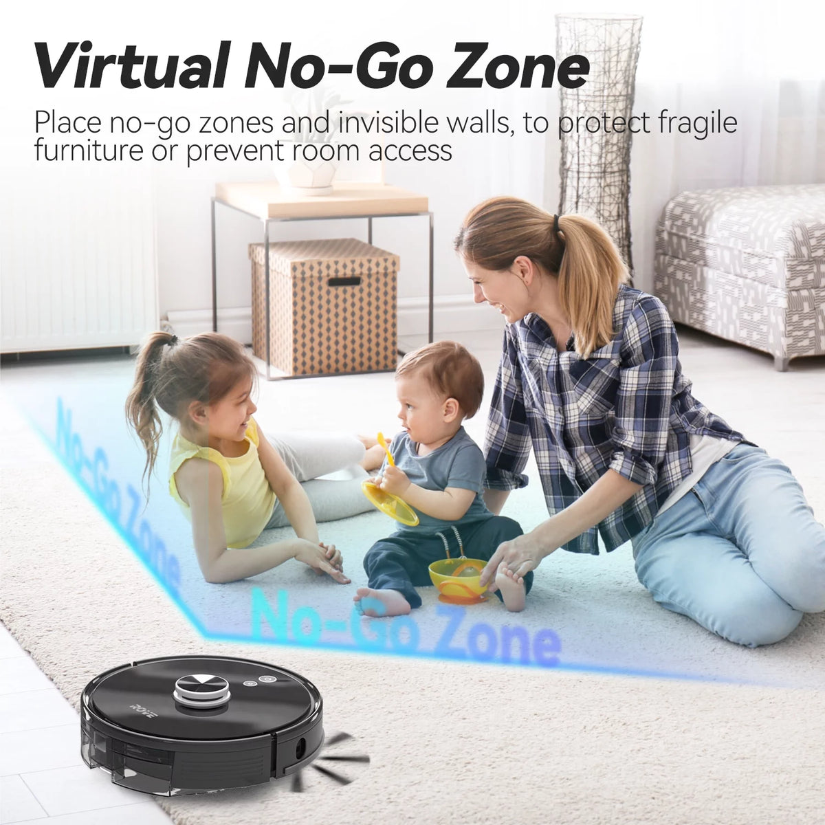 Robot Vacuum Cleaner 2000 Pa Suction K63878