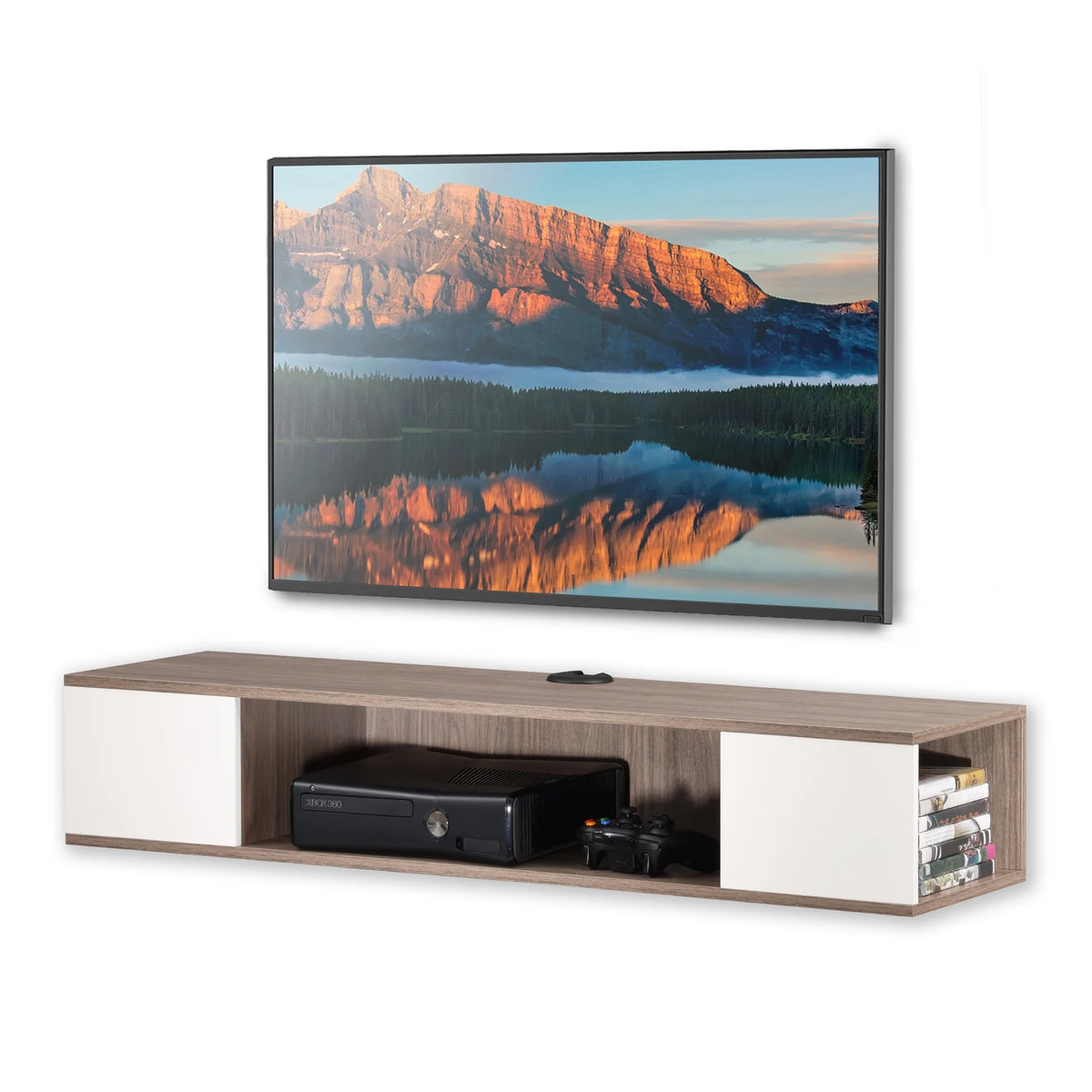 White Floating TV Stand K97932