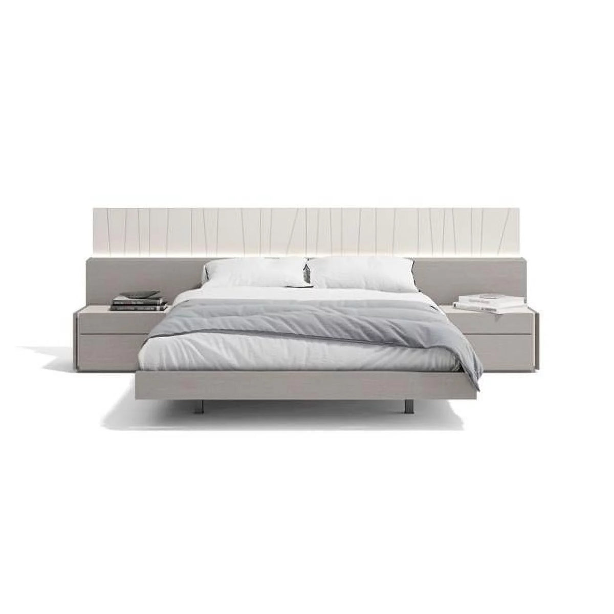 King Size Bed Grey C77083