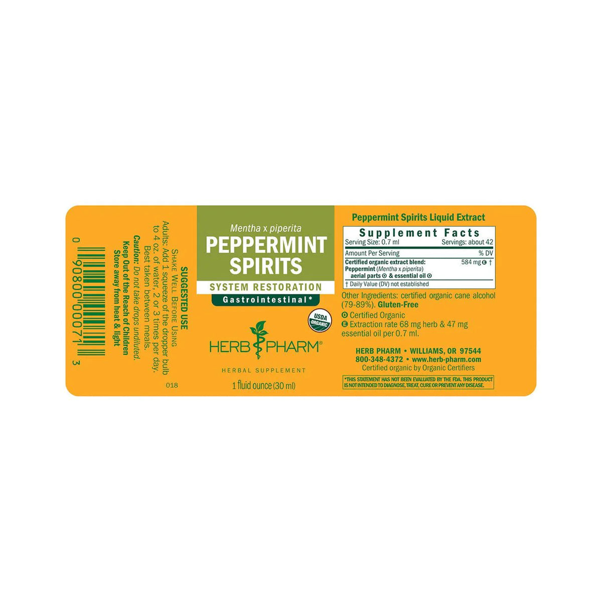 Peppermint Spirits Essential Oil H570876