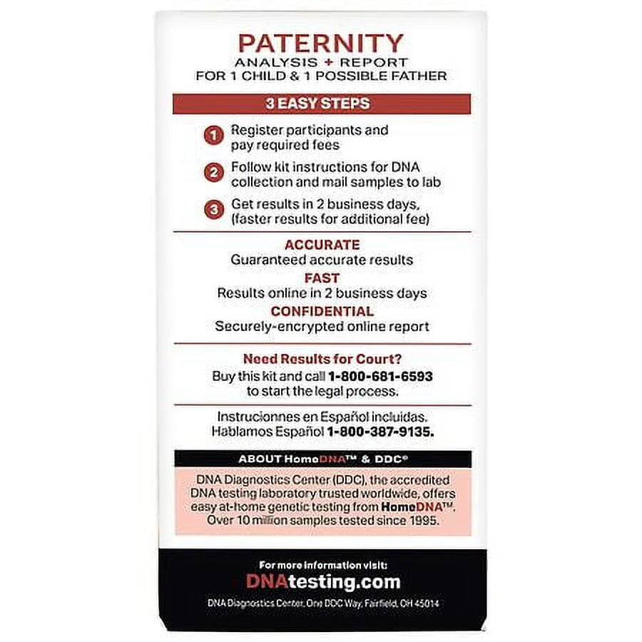 DNA Paternity Test Kit P13355