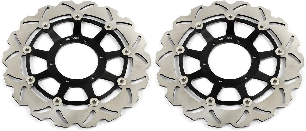 Front Rear Brake Discs Rotors + Brake Pads for CBR1000RR 2006 2007 N59307