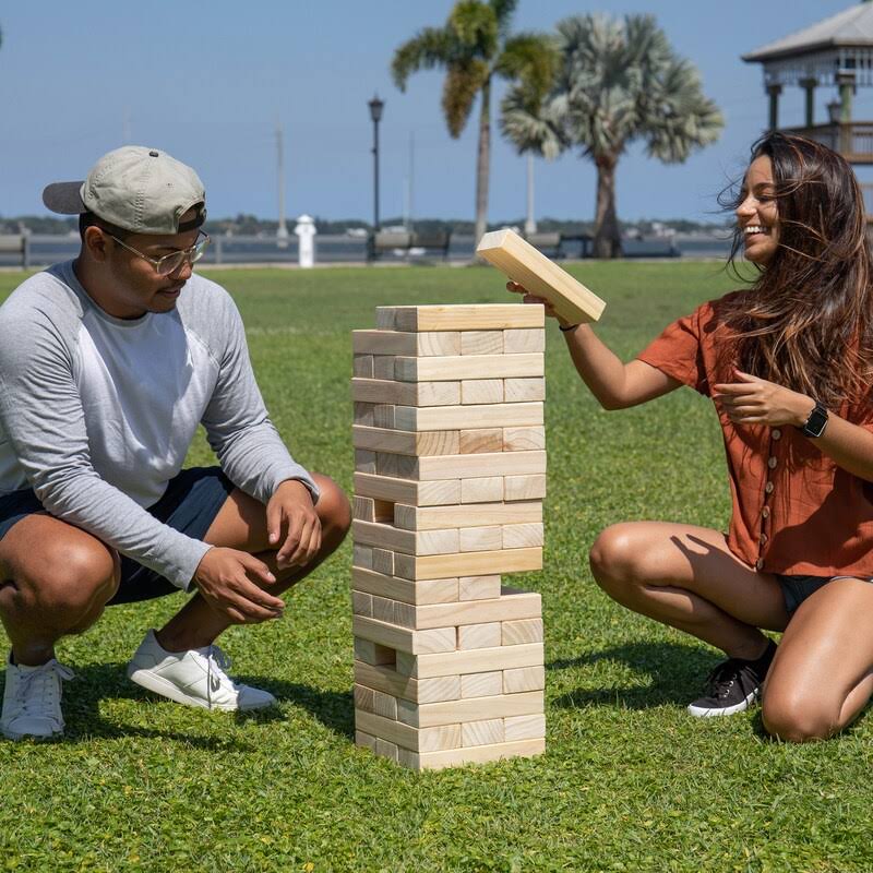 Giant Wooden Tumble Tower Game I9574