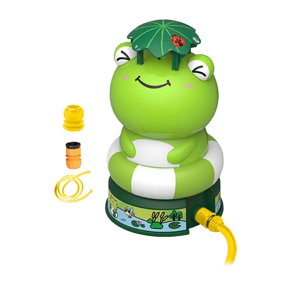 Frog Sprinkler for Kids Outdoor Water Sprinkler J869818