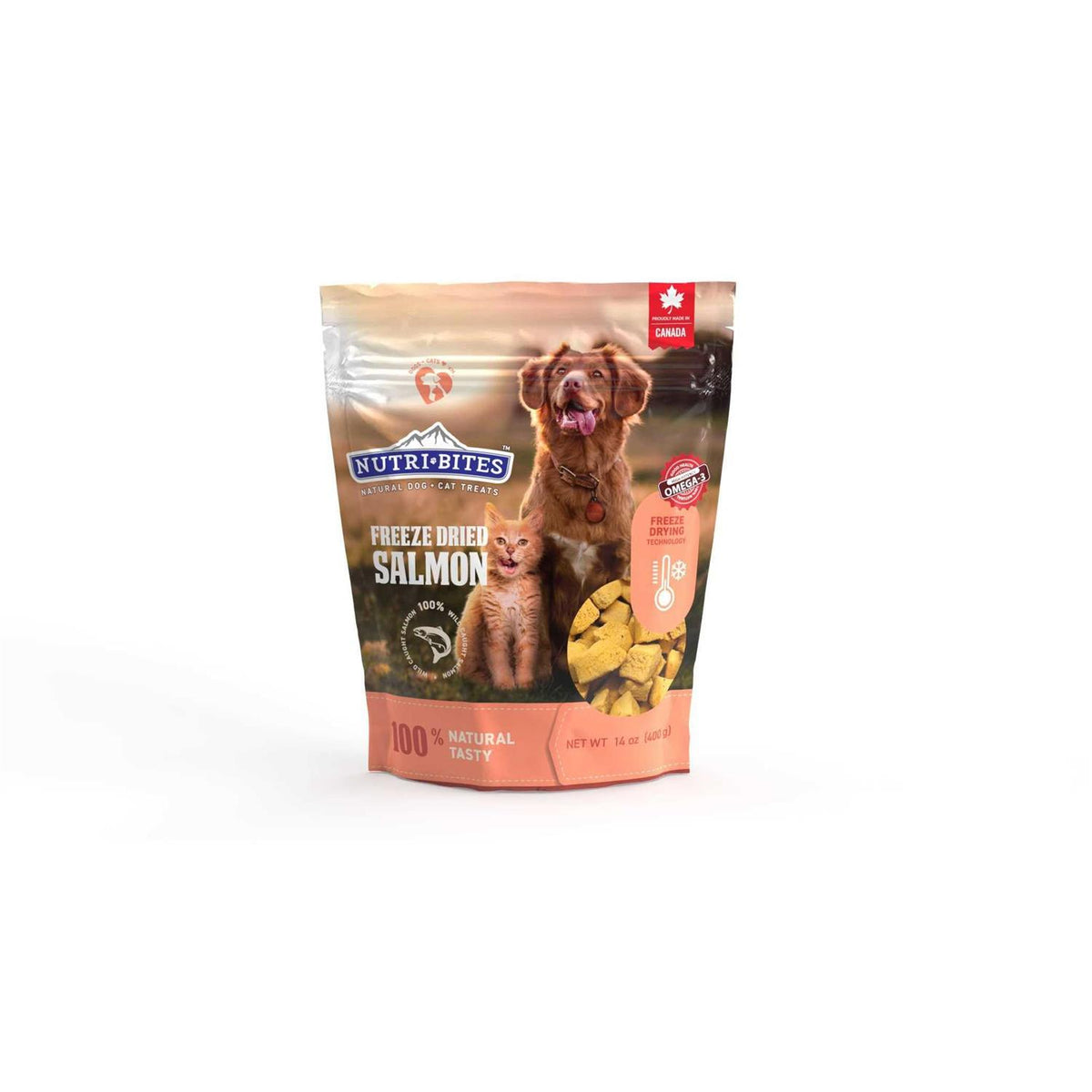 Freeze Dried Salmon Pet Treats 14 oz X756