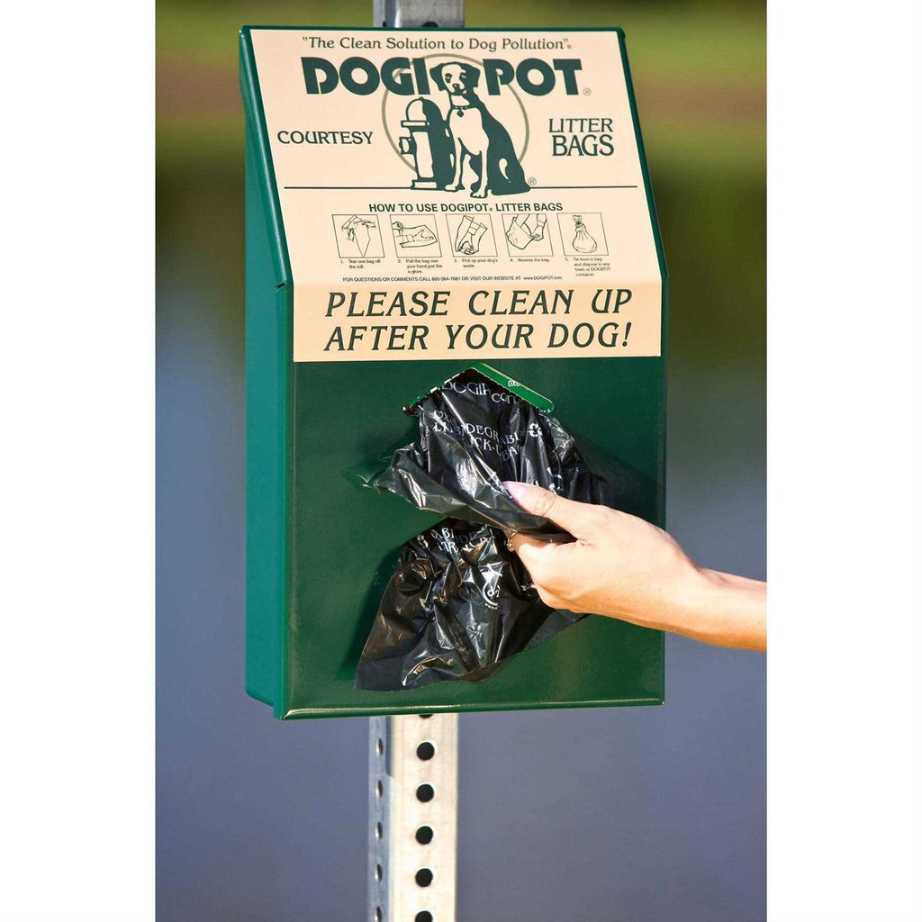 Aluminum Dog Waste Bag Dispenser C9612
