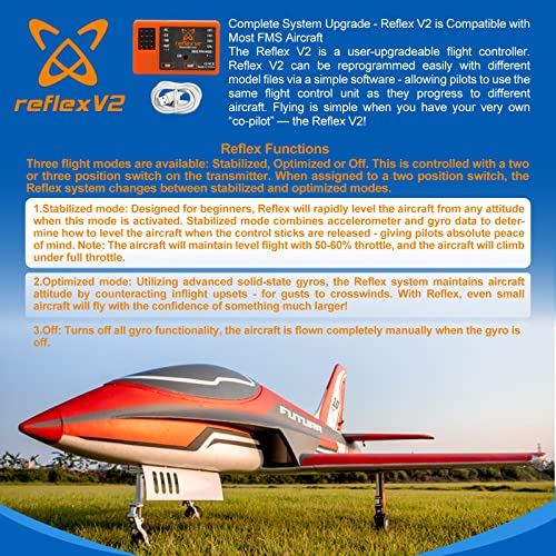 EDF Jet Remote Control Airplane 80mm Ducted Fan 12-Blade 6 Channel PNP H798