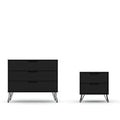Set of 2 Dresser and Nightstand with Drawers S82983
