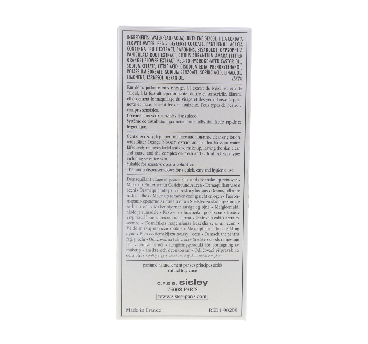 Gentle Makeup Remover for Face & Eyes All Skin Types 10.1 oz V67694