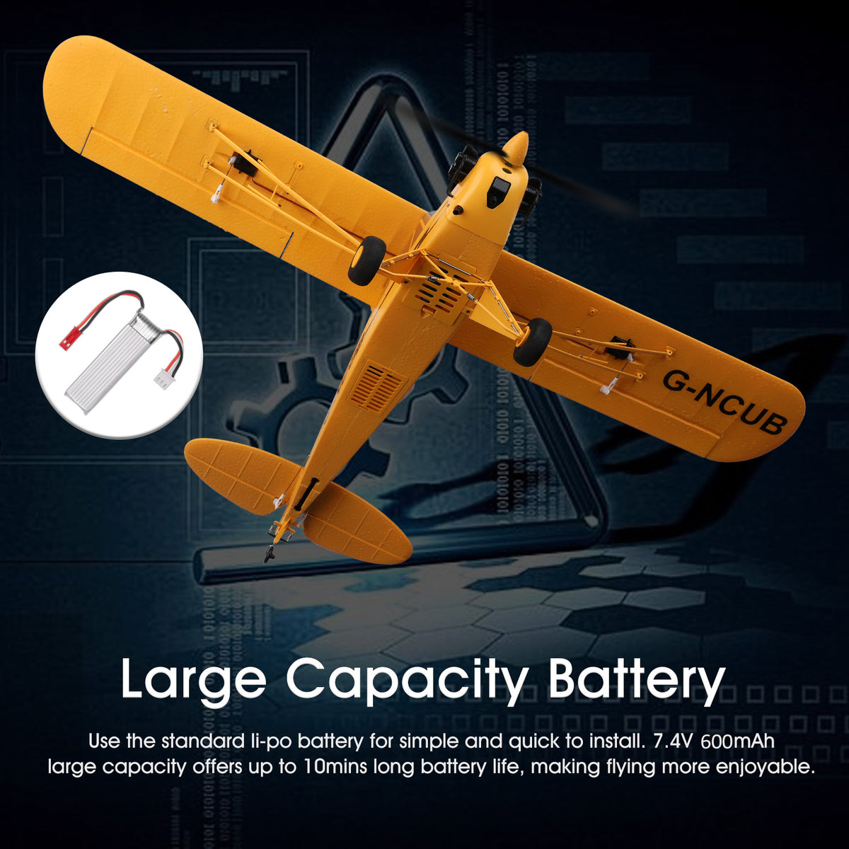 A160 5 Channel Remote Stunt Aircraft Q2648
