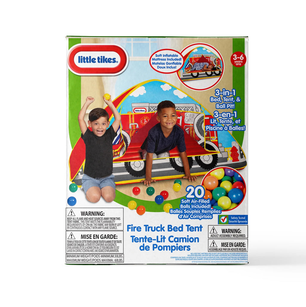 Fire Truck 3-in-1 Bed, Tent, & Ball Pit A838