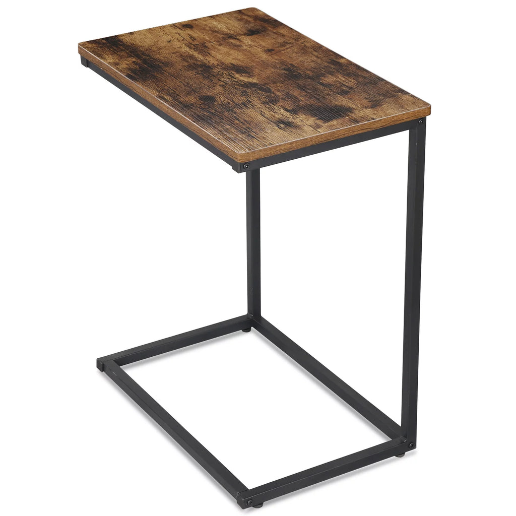25''H C-Shaped Metal End Table R625