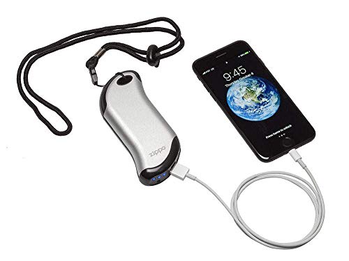 Silver Rechargeable Hand Warmer R296