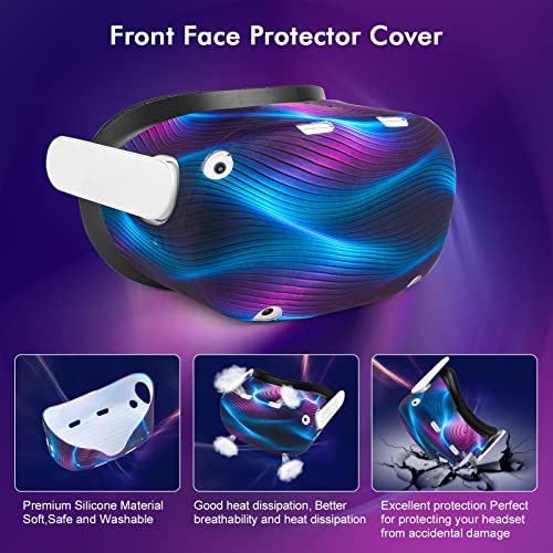 VR Accessory Set with Controller Grip Leather Cover, Shell Cover, Face Cover R92184