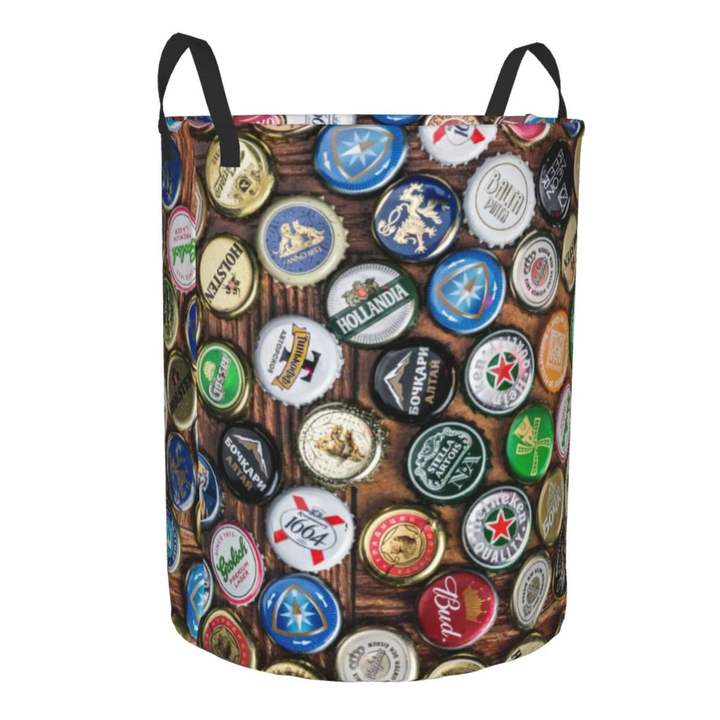 Laundry Hamper with Handles Round Laundry Basket P51933