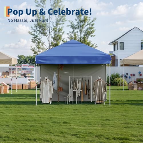 White Pop Up Canopy Tent with Roller Bag G9120