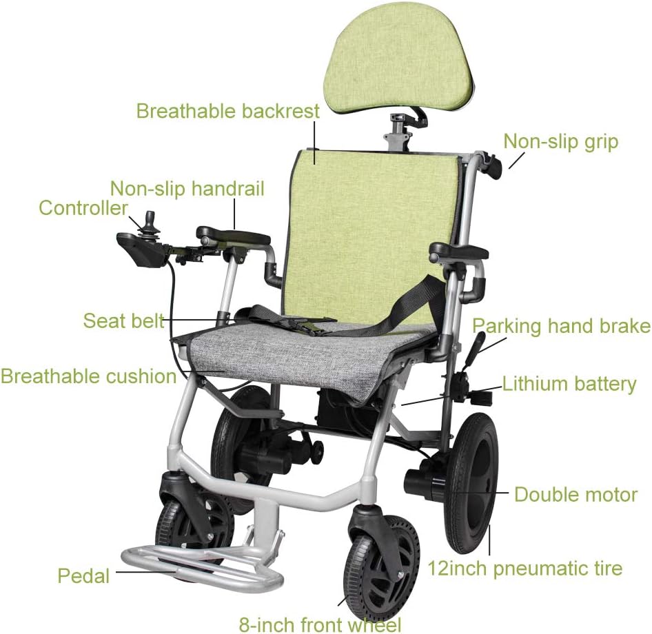 Lightweight Foldable Electric Wheelchair S60249