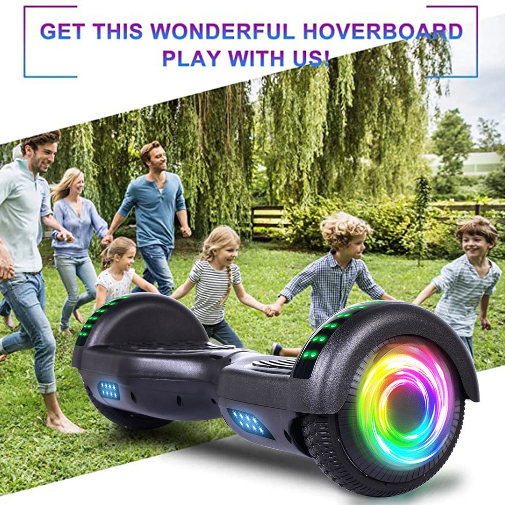 Black 6.5" Electric Self Balancing Scooter G258