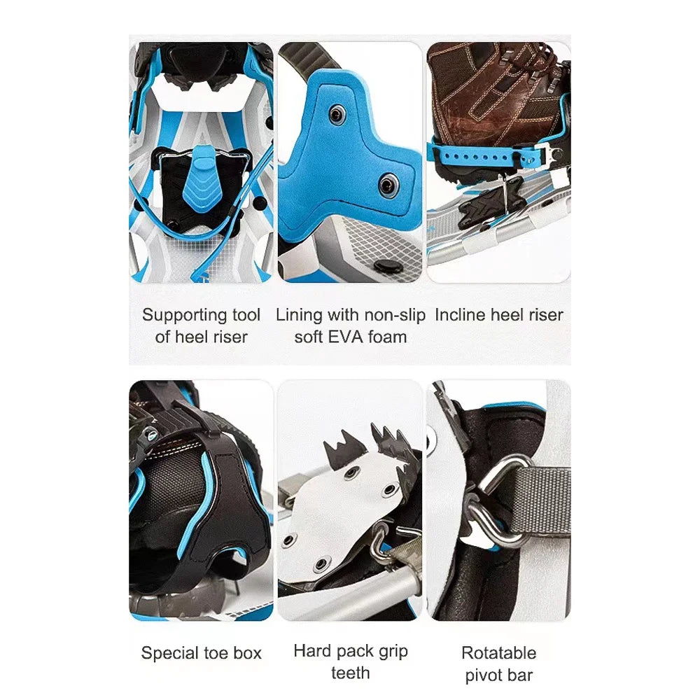 Lightweight Aluminum Alloy Snowshoes Set S258